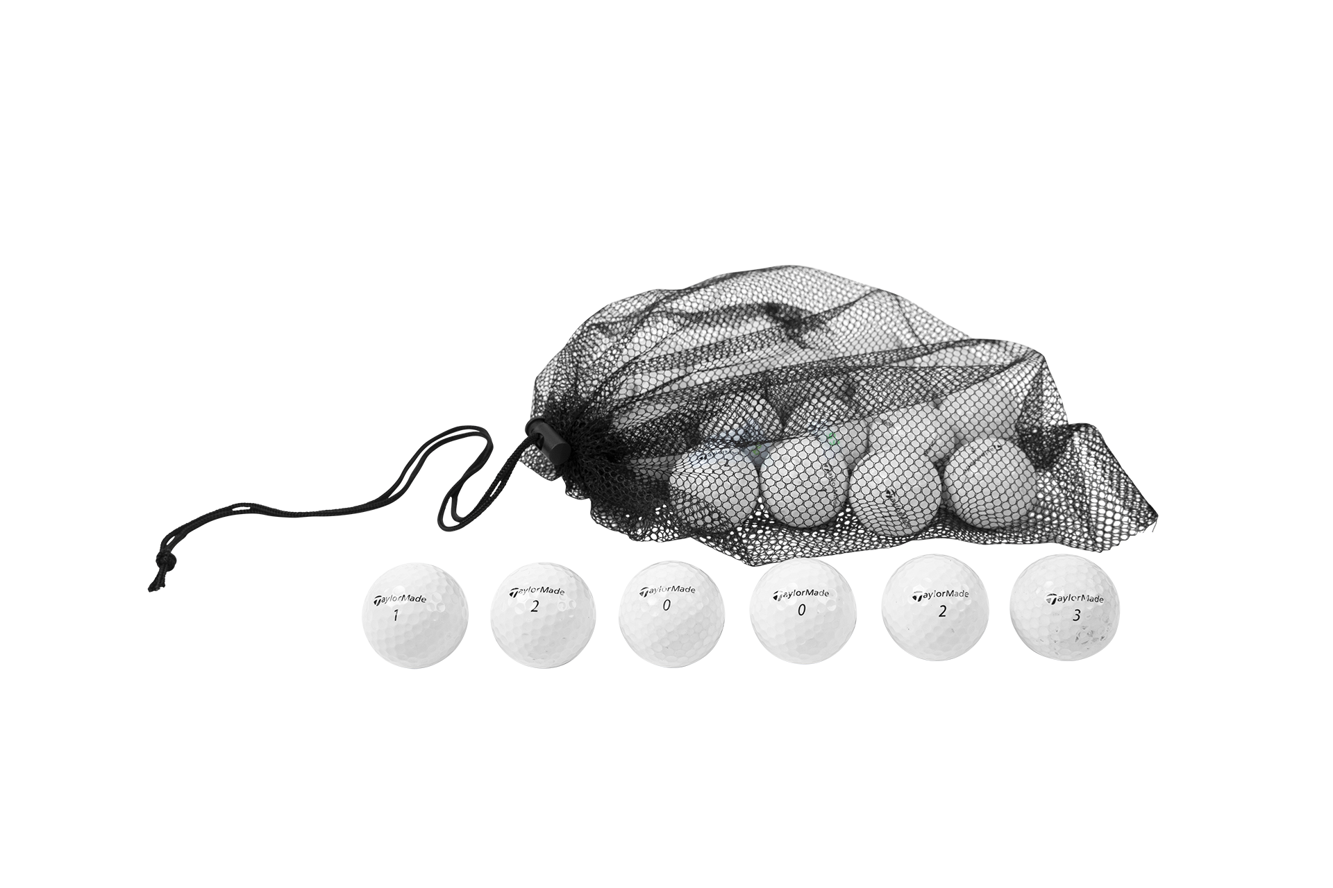 48 TaylorMade Rocketballz Mesh Bag Mix Clean Green Golf Balls