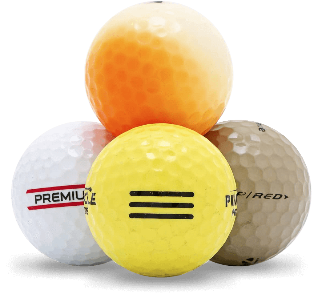 100 Recycled Hit-Away & Practice Golf Balls – Clean Green Golf Balls 100 Recycled Hit-Away & Practice Golf Balls – Clean Green Golf Balls