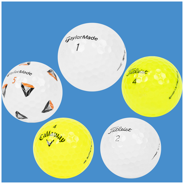 The History of Color Golf Balls - From Yellow Spalding in the 1970s to Callaway Soccer Balls