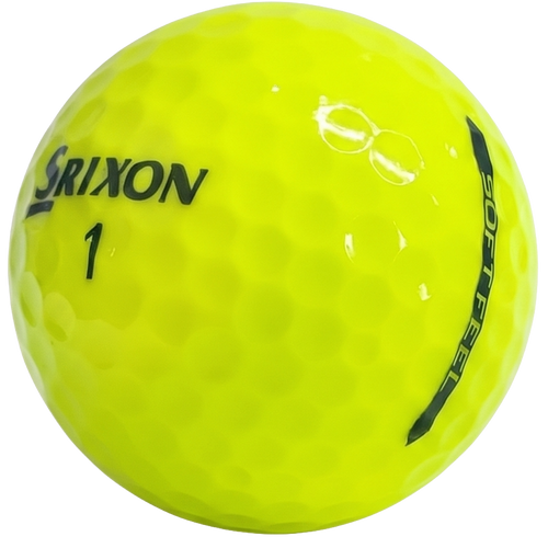 Srixon Soft Feel Yellow Mix - 1 Dozen