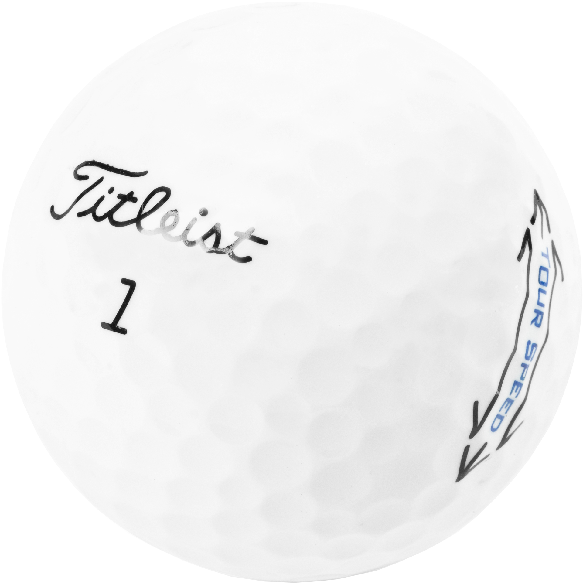Titleist Tour Speed 1 Dozen Clean Green Golf Balls