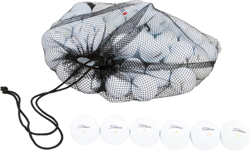 titleist velocity golf balls in mesh bag