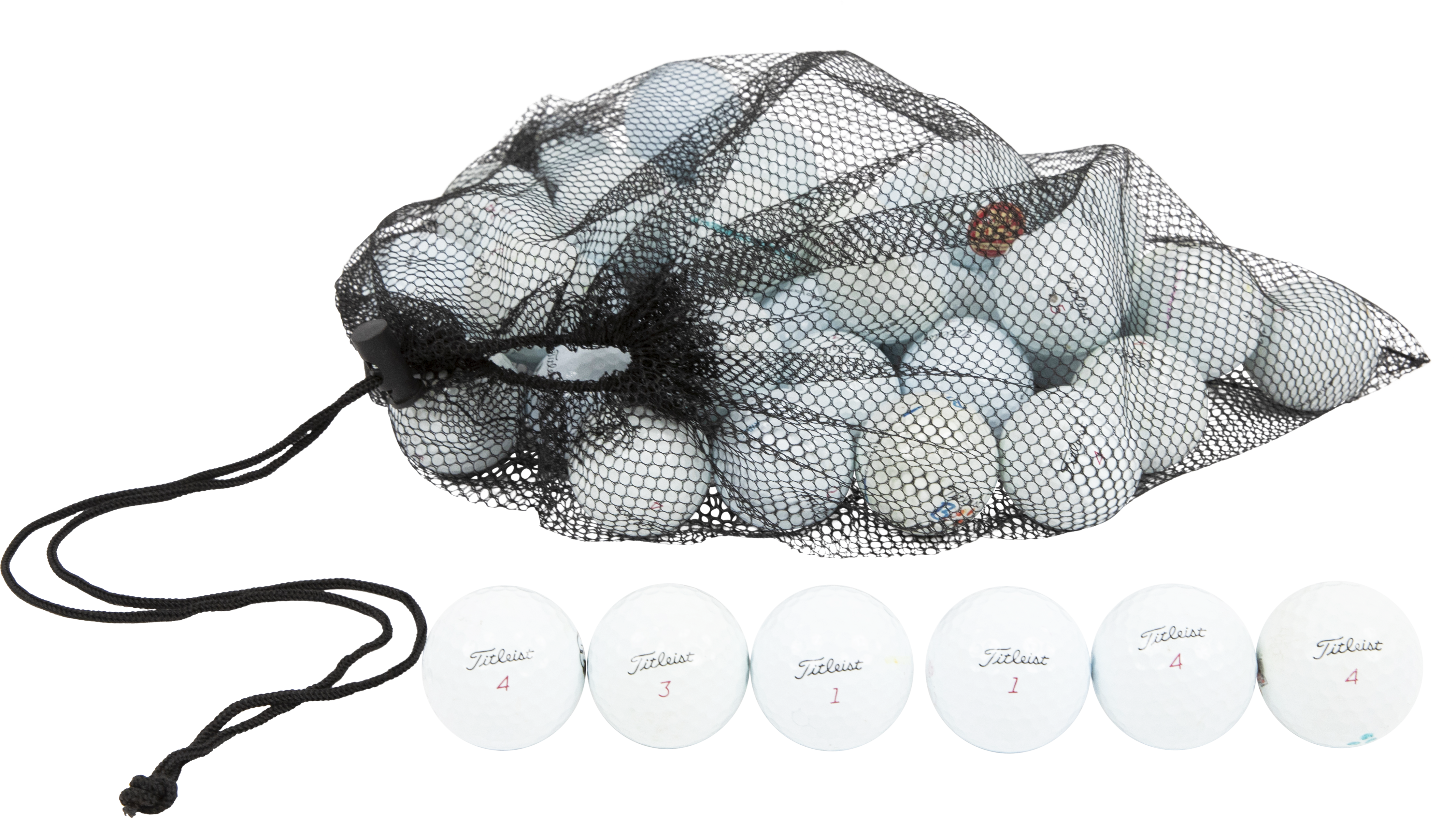 48 Titleist Pro V1x Golf Ball Mesh Bag Mix