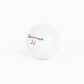 single taylormade project a golf ball on white backdrop