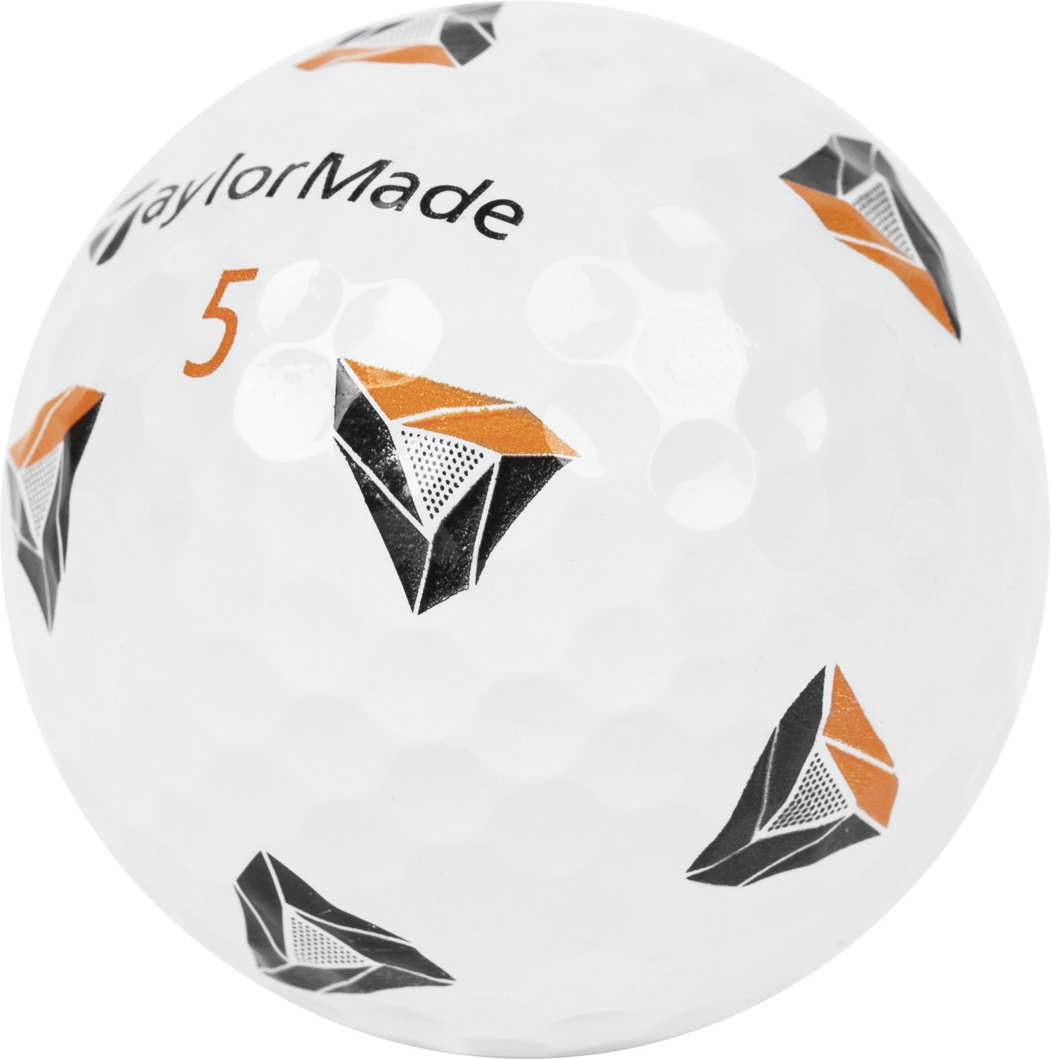 close of up of taylormade tp5 pix golf ball