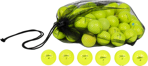48 Titleist Pro V1x, AVX Yellow Golf Ball Mesh Bag Mix