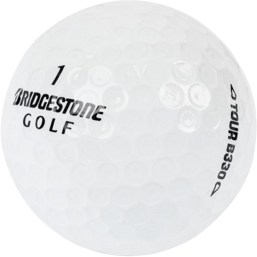 front and side angle of bridgestone tour golf ball